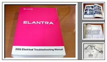 Hyundai Elantra Electrical troubleshooting manual 2003