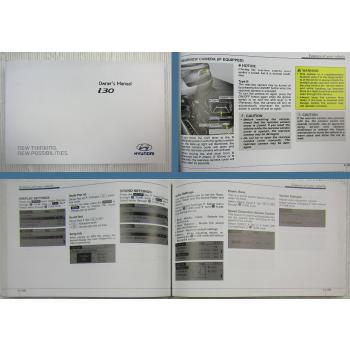 Hyundai i30 Owners Manual Maintenance Specification 2012