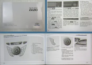 Hyundai ix20 návod k obsluze údržba technické údaje 2010 Tschechisch