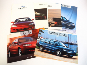 Hyundai Lantra 6x Prospekt Technische Daten Ausstattung Preisliste 1990er Jahre