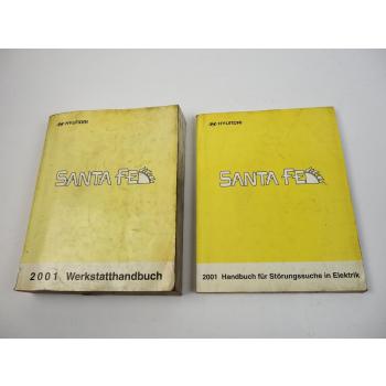 Hyundai Santa Fe Werkstatthandbuch Reparaturanleitung Elektrik 2001