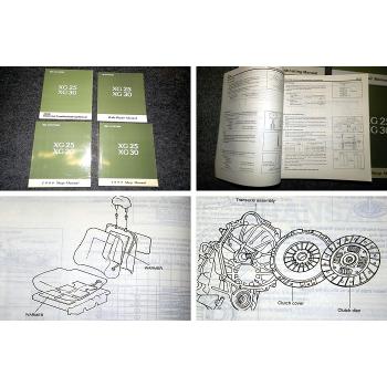 Hyundai XG25 XG30 ab 1999 Repair / Shop Manual 4 books Volume 1-4 Reparatur