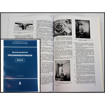 IFA F8 IFA F9 Werkstatthandbuch Reparaturhandbuch 1955 Reparaturanleitung