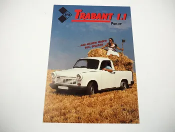 IFA Trabant 1.1 Pick up vielseitig beladbar Prospekt Original