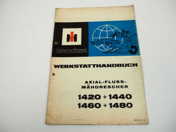IHC 1420 1440 1460 1480 Werkstatthandbuch Reparaturanleitung 1982