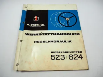 IHC 523 624 Dieselschlepper Regelhydraulik Werkstatthandbuch Reparatur 1967