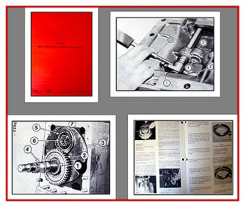 IHC 743XL 745XL 844XL 856XL Reparaturhandbuch 1987 Werkstatthandbuch Instandsetzung Getriebe