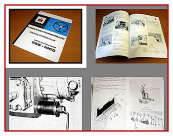 IHC 955 1055 Werkstatthandbuch Regelhydraulik 1977 Reparaturanleitung