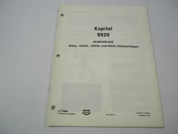 IHC 956 1056 1255 1455 XL Reparaturanleitung Klimaanlage Werkstatthandbuch Fehlersuche