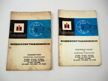 IHC D- 155 179 206 239 246 bis DT-402 Motor Elektrische Anlage Werkstatthandbuch