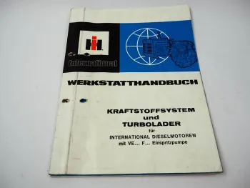 IHC DT 358 402 Dieselmotoren Werkstatthandbuch 1979 für Schlepper 1255 1455