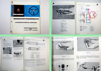 IHC Mc Cormick 553 bis 1246 Werkstatthandbuch Lenkung 1972 H-60B Pay Loader