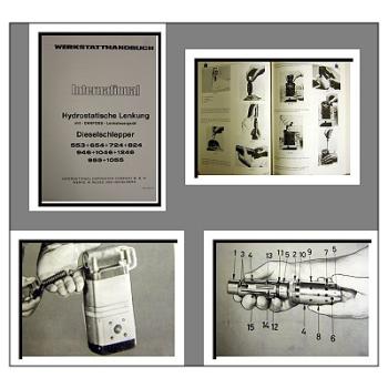 IHC / Mc Cormick 553 bis 1246 Werkstatthandbuch Lenkung