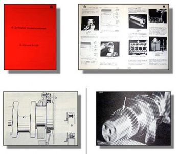 IHC Mc Cormick D-206 D-239 Motor Werkstatthandbuch 1966