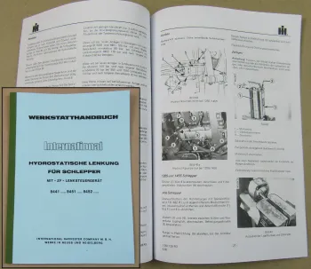 IHC ZF Achsen, hydrostatische Lenkung Werkstatthandbuch