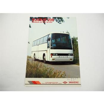 Ikarus 396 DAF SB3000 Omnibus Reisebus Prospekt 1980er Jahre Ungarn