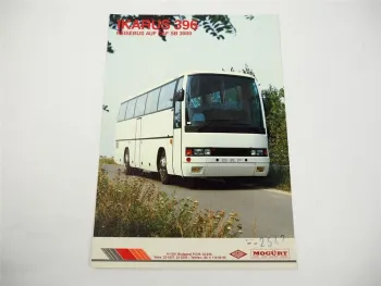 Ikarus 396 DAF SB3000 Omnibus Reisebus Prospekt 1980er Jahre Ungarn