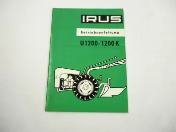 IRUS U1200 U1200K Einachsschlepper Betriebsanleitung