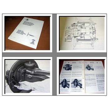 Iveco 91587511 Vorderachse 7,5t Werkstatthandbuch 1981