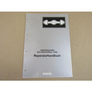 Iveco Achse 4523 (Rockwell 125E) Werkstatthandbuch Reparaturanleitung 1986