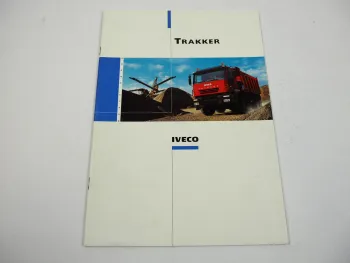 Iveco Takker Sattelzugmaschine LKW Kipper Betonmischer Prospekt 2005