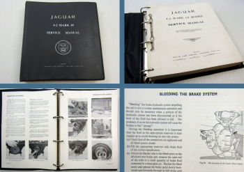 Jaguar Mark 10 X Models 4,2l Service Manual Reparaturanleitung 1964 - 1970