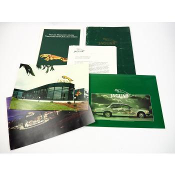 Jaguar Pressemappe Pressefotos Eröffnung Jaguar Deutschland Kronberg 1985