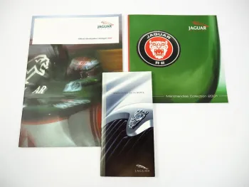 Jaguar Prospekt Official Merchandise Collection Catalogue 2001 2002