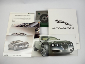 Jaguar R-Coupe Studie Pressemappe Pressefotos CD 2001