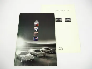 Jaguar S-Type XJ Daimler XK Serie MJ 2000 Prospekt Preisliste