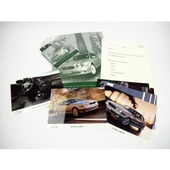 Jaguar X-Type 2 Liter V6 Pressemappe Pressefotos CD 2001