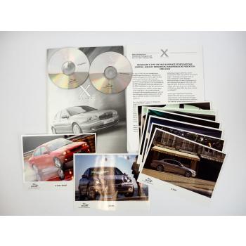 Jaguar X-Type V6 Pressemappe Pressefotos CD 2001