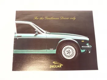 Jaguar XJ6 XJS XJSC Sovereign Daimler Double Six Prospekt 1986