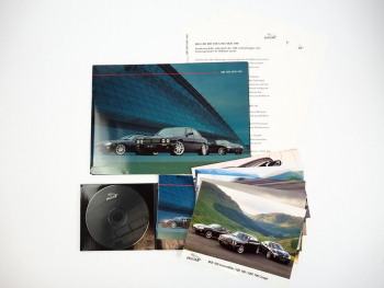 Jaguar XJR XKR 100 Pressemappe Pressefotos CD 2001