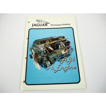 Jaguar XJS SC 3.6 AJ6 Motor Wartungsschulung Reparatur Werkstatthandbuch