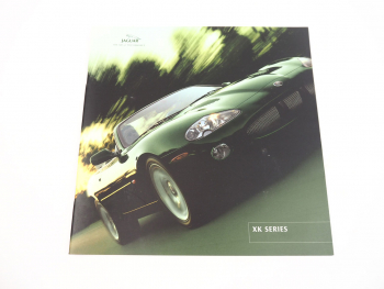 Jaguar XK Series XK8 XKR Prospekt Technische Daten Ausstattung ca. 2000