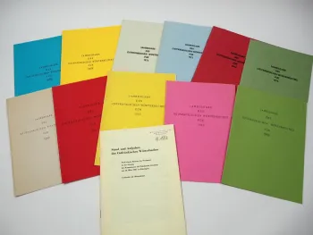 Jahresgabe des Ostfränkischen Wörterbuches 1973 - 1994 Mundart Franken Kitzingen
