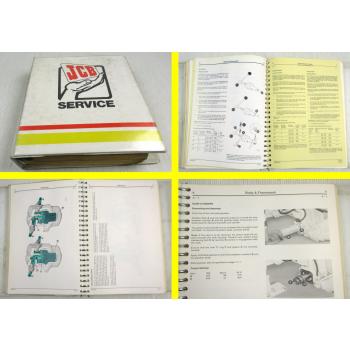 JCB 3CX Serie 200 Reparaturanleitung Werkstatthandbuch Service Manual ca 1997
