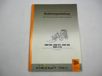 JCB 525-58 525-67 530-95 530-110 Loadall Lader Betriebsanleitung Wartung 2000