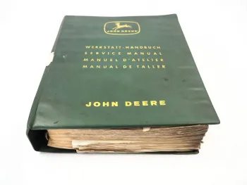 John Deere 1020 1120 2020 2120 Traktor Werkstatthandbuch Reparaturanleitung 1968