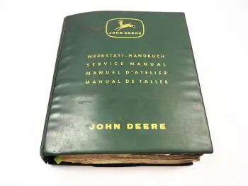 John Deere 1020 1120 2020 2120 Traktor Werkstatthandbuch Reparaturanleitung 1968