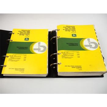John Deere 2254 2256 2258 2264 2266 Werkstatthandbuch Technisches Handbuch 99