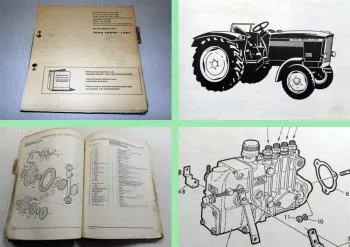 John Deere 300 Dieselschlepper Ersatzteilliste Parts Catalog 1963