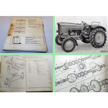 John Deere 300 Dieselschlepper Ersatzteilliste Parts Catalog 1965