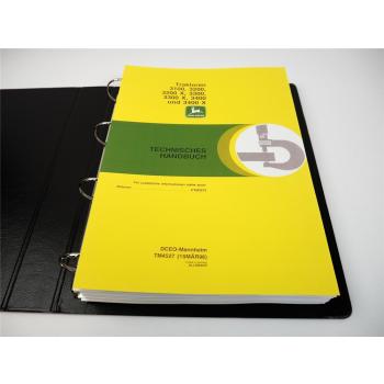 John Deere 3100 3200 3300 3400 X Traktor Werkstatthandbuch Technisches Handbuch