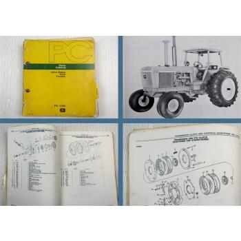 John Deere 4430 Tractor Traktor Parts Catalog Ersatzteilliste Ersatzteilkatalog