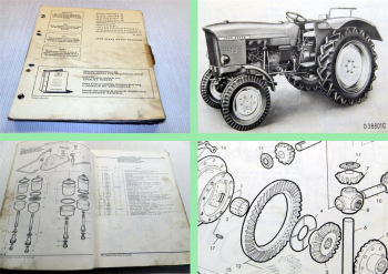 John Deere 510 Dieselschlepper Ersatzteilliste Parts Catalog 1968