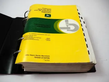 John Deere 6010 6110 6210 6310 6410 6510 6610 + SE Werkstatthandbuch Repararaturanleitung 1998
