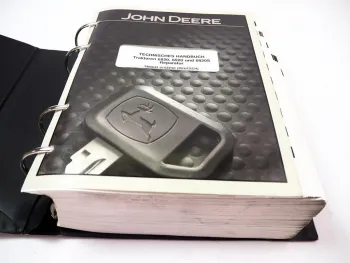 John Deere 6820 6920 6920S Traktor Reparaturanleitung Werkstatthandbuch 2001