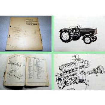 John Deere 700 Dieselschlepper Ersatzteilliste Parts Catalog 1963